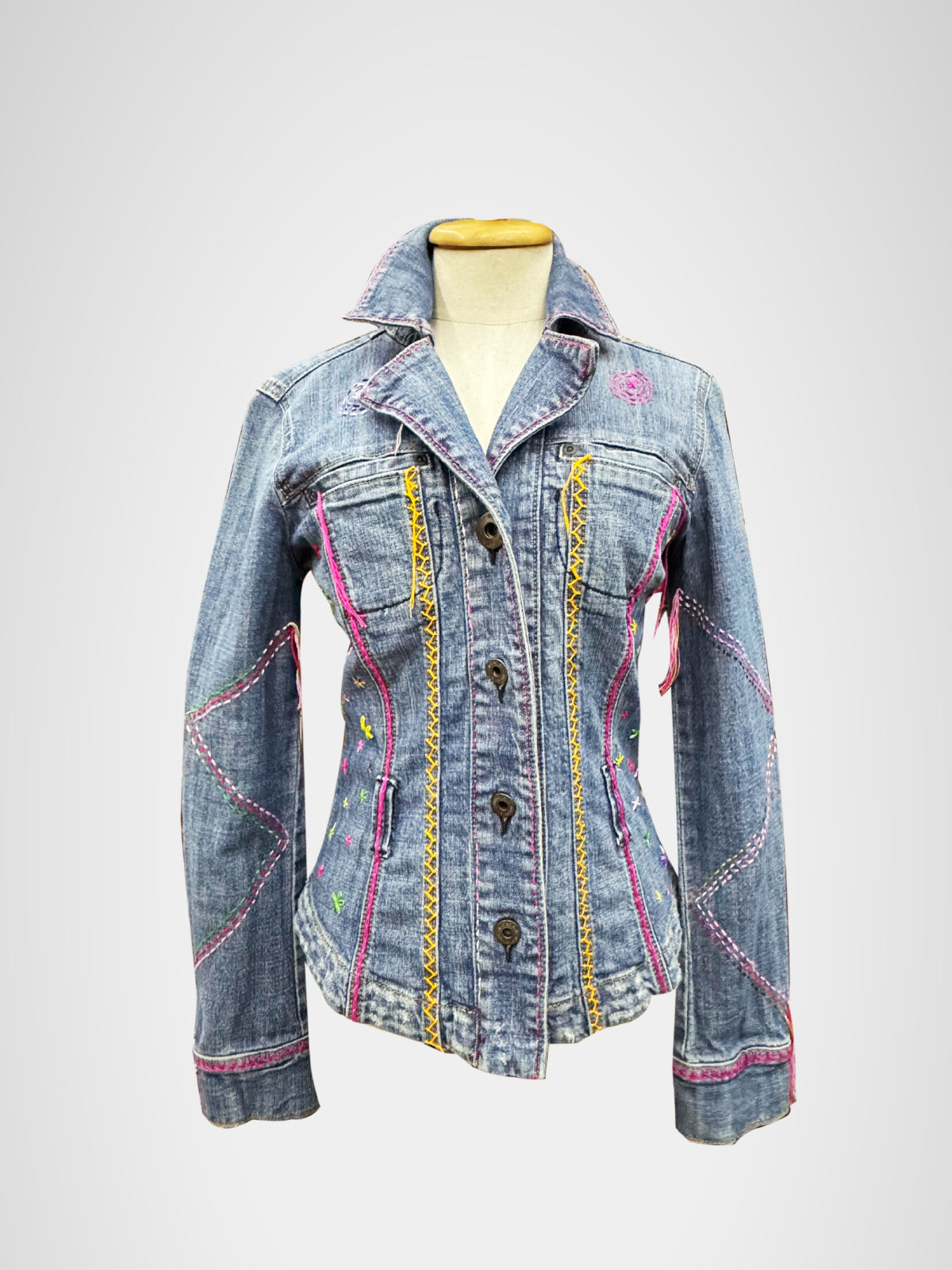 Modaloom - Sky Blue Jean Jacket for Her [03]