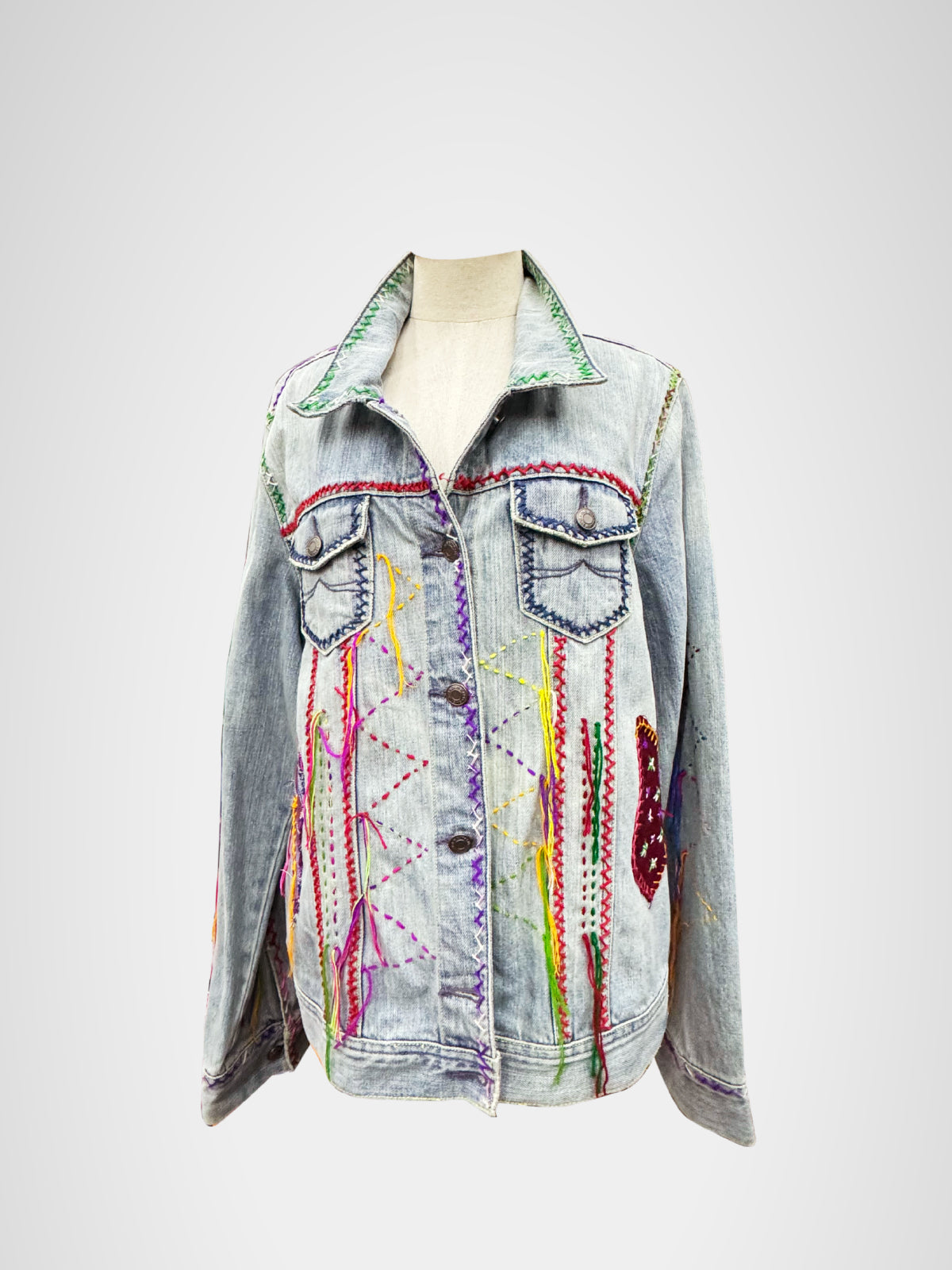 Modaloom - Sky Blue Jean Jacket for Her [06]