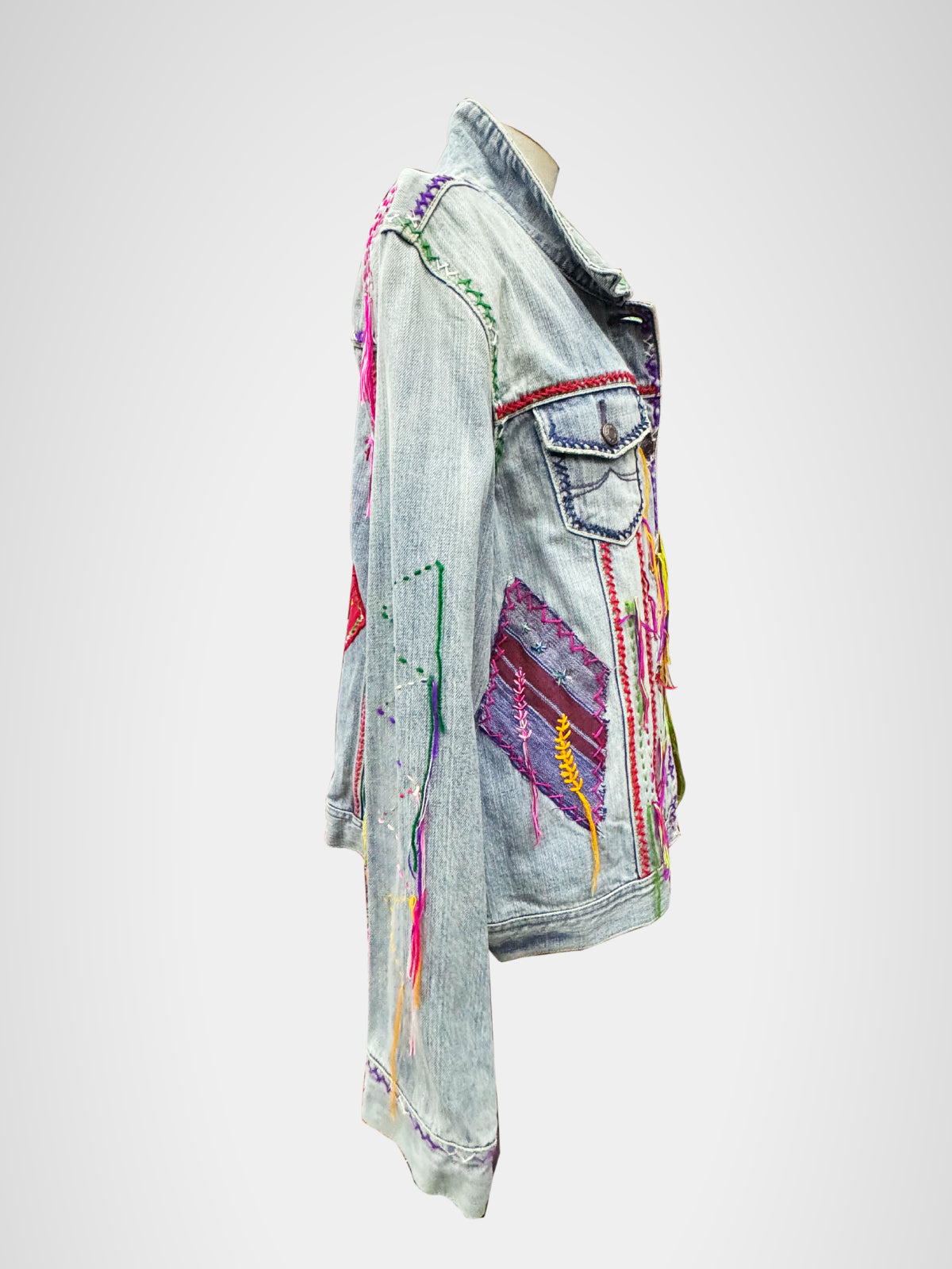 Modaloom - Sky Blue Jean Jacket for Her [06]