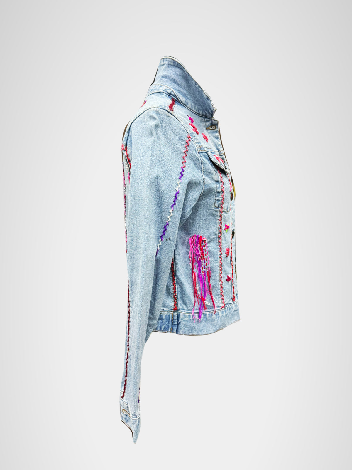 Modaloom - Sky Blue Jean Jacket for Her [02]