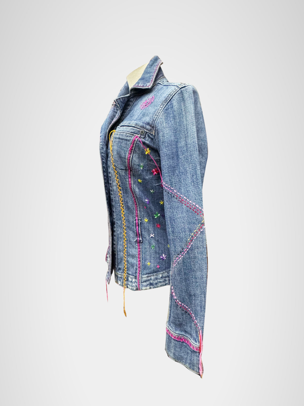 Modaloom - Sky Blue Jean Jacket for Her [03]