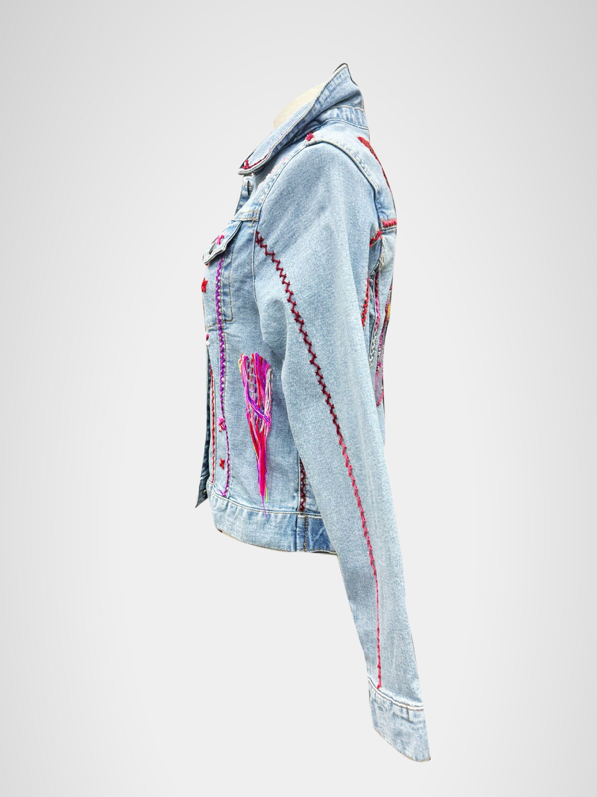 Modaloom - Sky Blue Jean Jacket for Her [02]