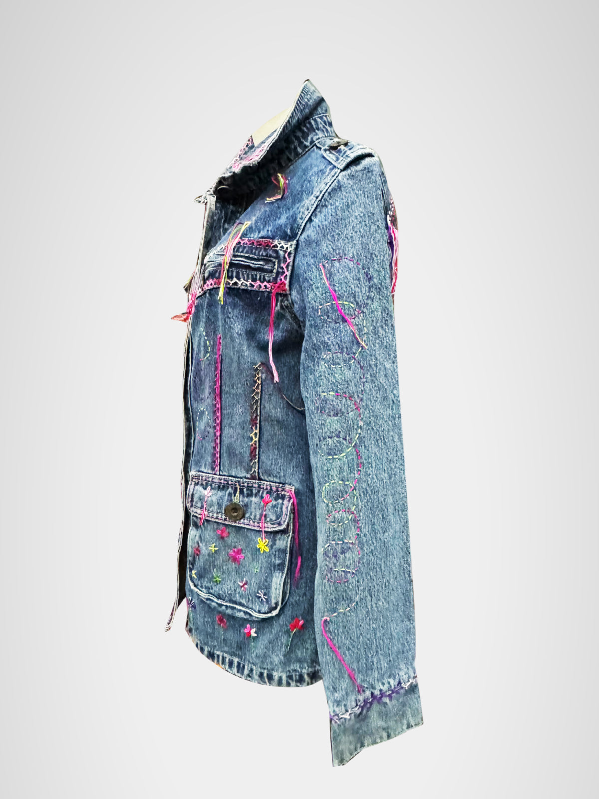 Modaloom - Blue Jean Jacket for Her [08]